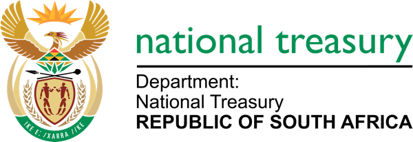 National Treasury, Republic of South Africa