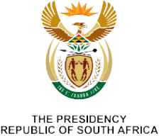 The Presidency, Republic of South Africa
